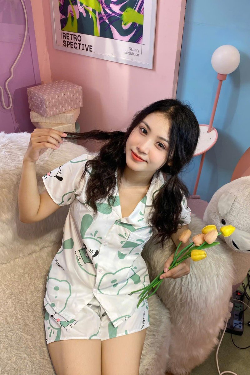 pijama nữ ngắn tay