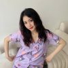 Đồ Ngủ Pijama Ngắn Họa Tiết Dễ Thương