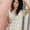 Đồ Ngủ Pijama Ngắn Họa Tiết Hoạt Hình