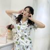 Đồ Ngủ Pijama Ngắn In Hình Vui Nhộn