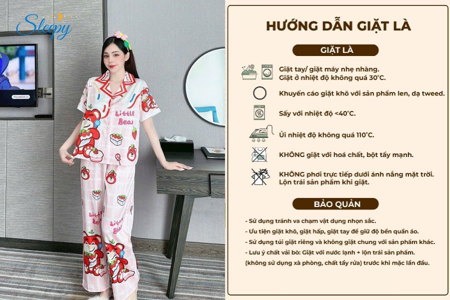 Hướng dẫn bảo quản áo pijama tự may để giữ bền lâu.