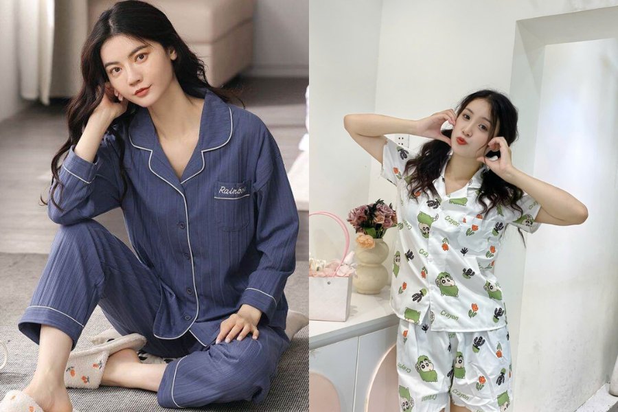 Pijama cotton chất liệu mềm mại